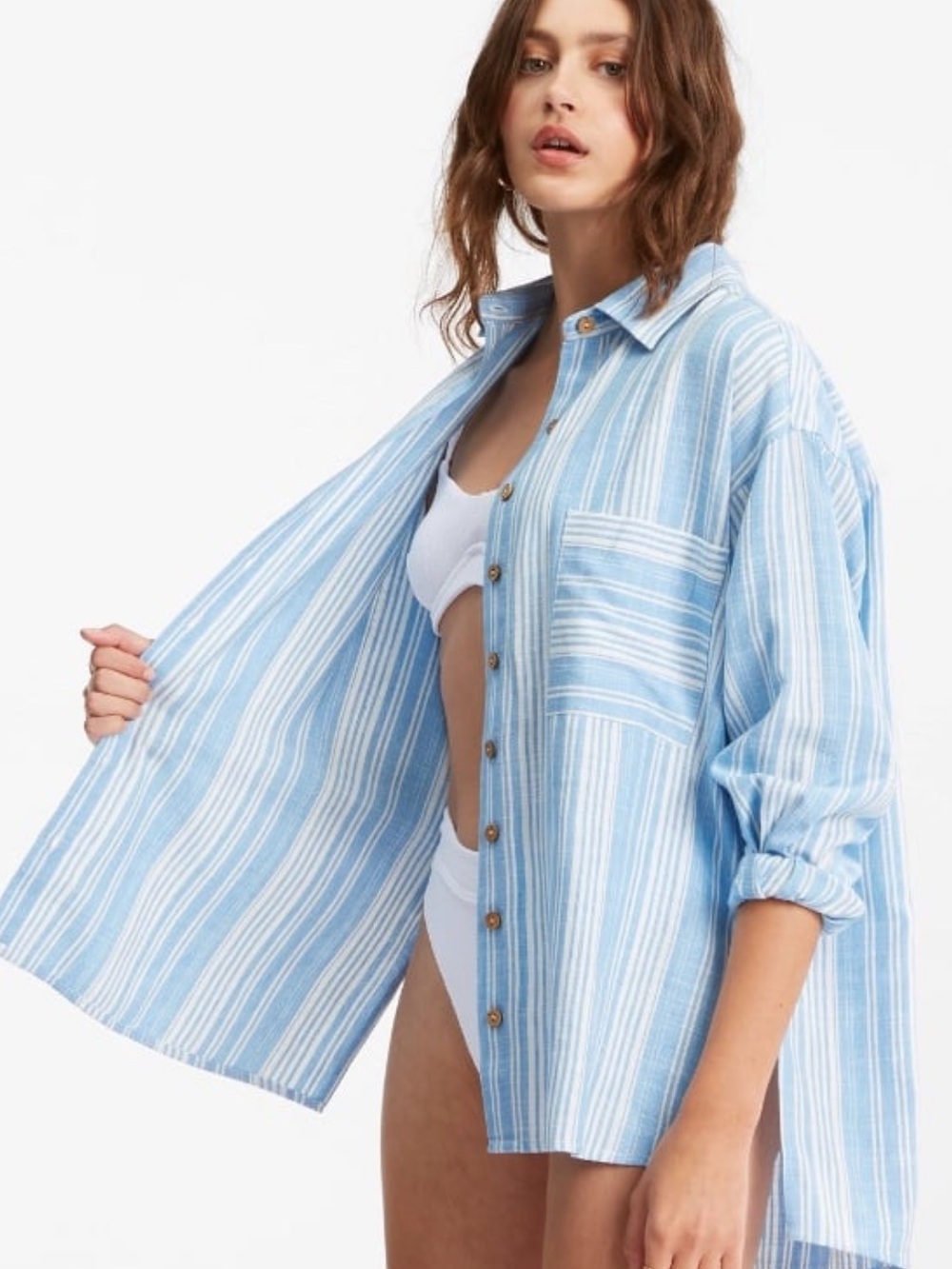 Billabong In The Tide Button Down Shirt - Picture 5 of 10